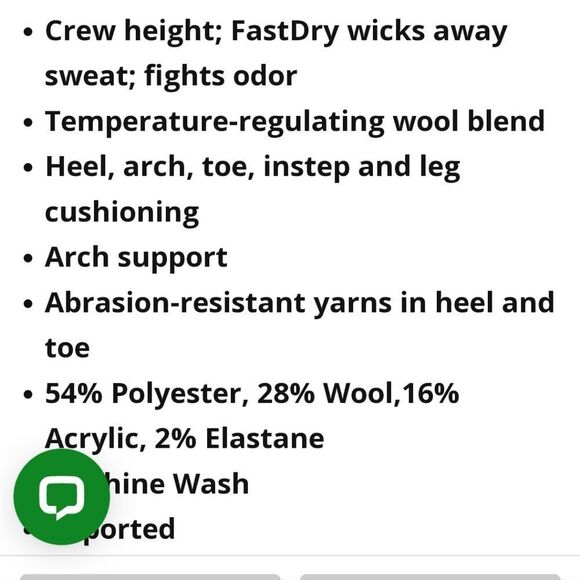 Carhartt Heavyweight Synthetic Wool Blend Crew Socks - Picture 3 of 5